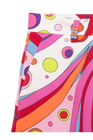 Abstract,Print Trousers EMILIO PUCCI KIDS | PW6C00P0494437MC